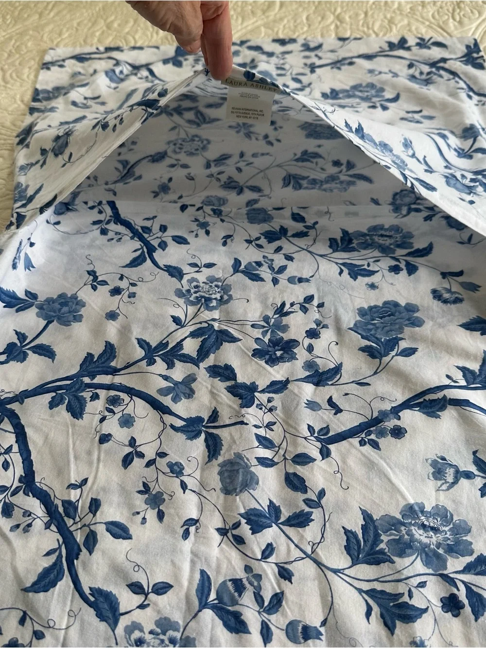Laura Ashley Elise King Shams Pair
